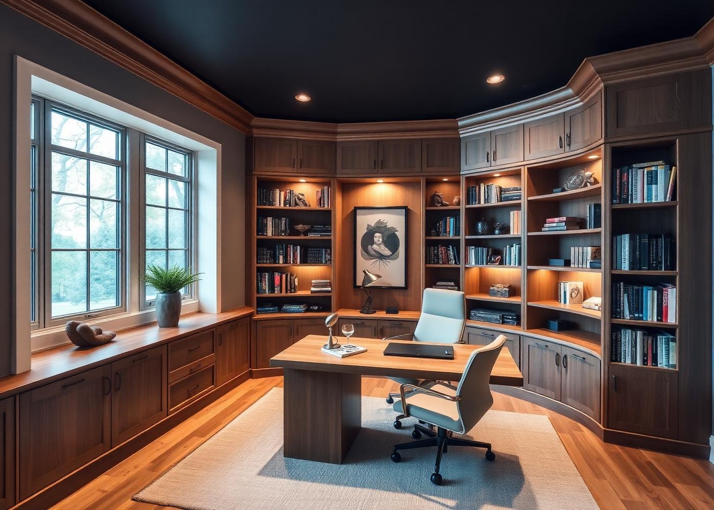 Móveis planejados para home office